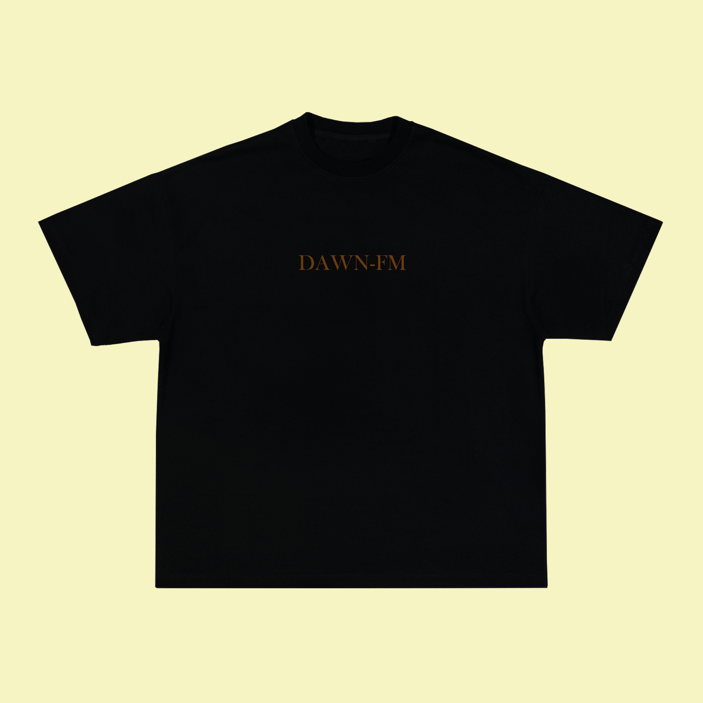 Playera Dawn FM Negro