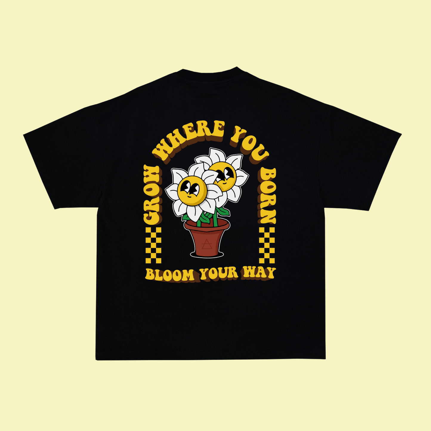 Playera Grow Where U Born