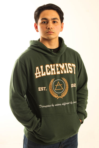 Sudadera Alchemist Verde Olivo