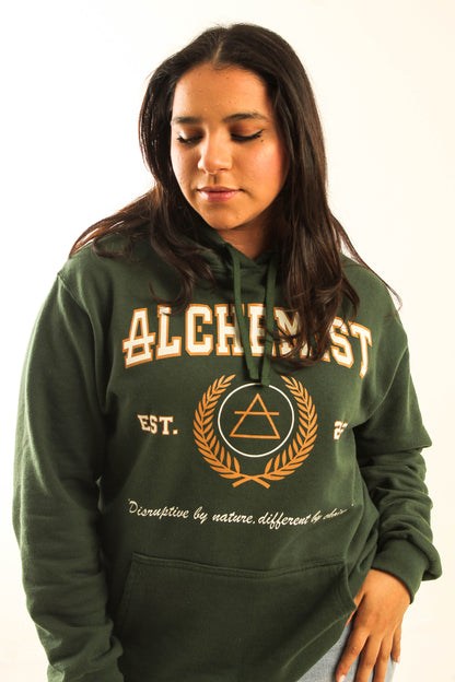 Sudadera Alchemist Verde Olivo