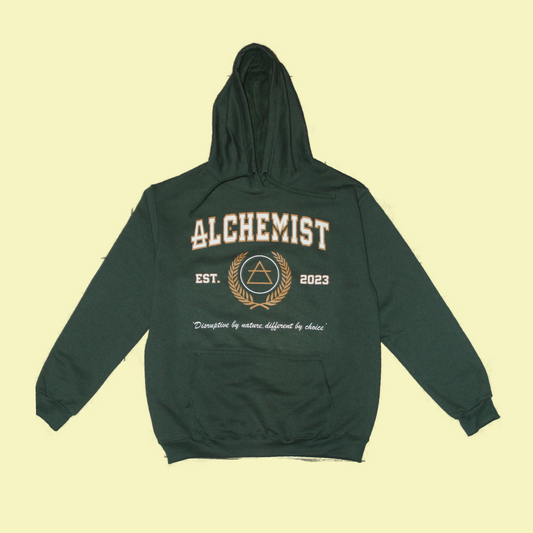 Sudadera Alchemist Verde Olivo